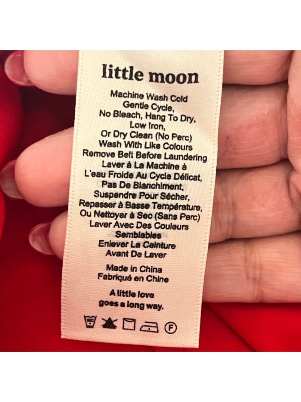 Little Moon Red Sleeveless Wide Leg Jumpsuit Size 00 - Picture 4 of 6
